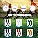 Fasoar Soccer Socks, Unisex Team Sports Football Long Tube Socks Pack of 2,6,10