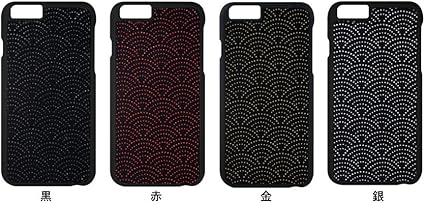 Amazon 明倫 印伝調 Iphoneケース 6plus 6splus用 波柄 Ib3 銀 ケース カバー 通販 Amazon 明倫 印伝調 Iphoneケース 6plus 6splus用 波柄 Ib3 銀 ケース カバー 通販