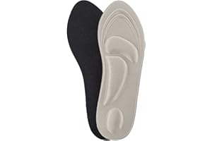 Memory Foam Insoles for Men and Women,Replacement Shoe Inserts for Sports Shoes,Trainers,Work Boots and Walking Shoes,Comfort