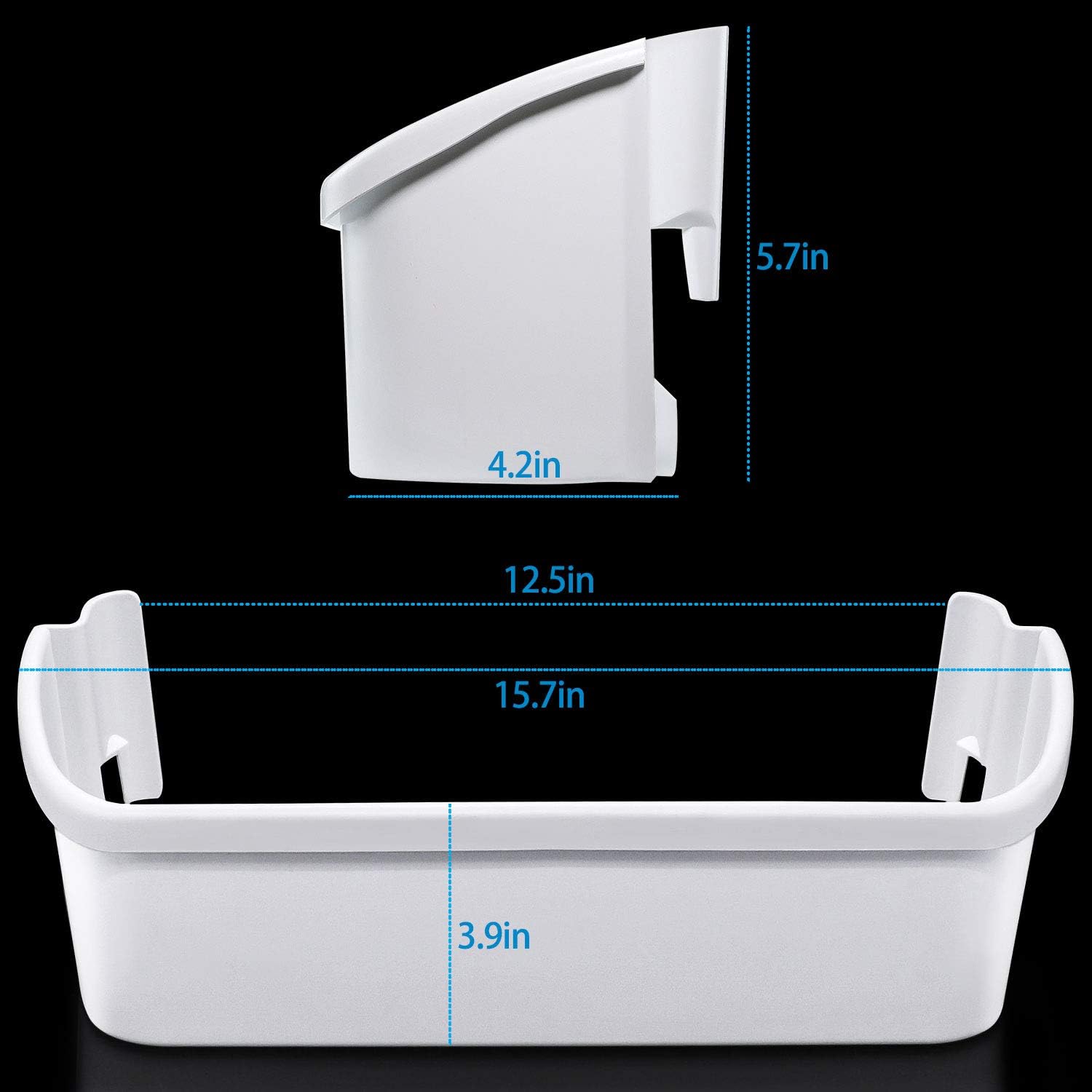 More Order Ami Parts 2 Pcs Ice Cream Refrigerator Freezer Door Dustbin Side Frame Replacement Compatible With Part Numbers 0954 Ap Ah Ea Ps Home Improvement Cheap Online Agallasgastrofood Com
