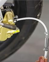 QWORK Brake Bleeding Kit Universal Hydraulic Clutch Bleeding Hose One Way Valve view 4