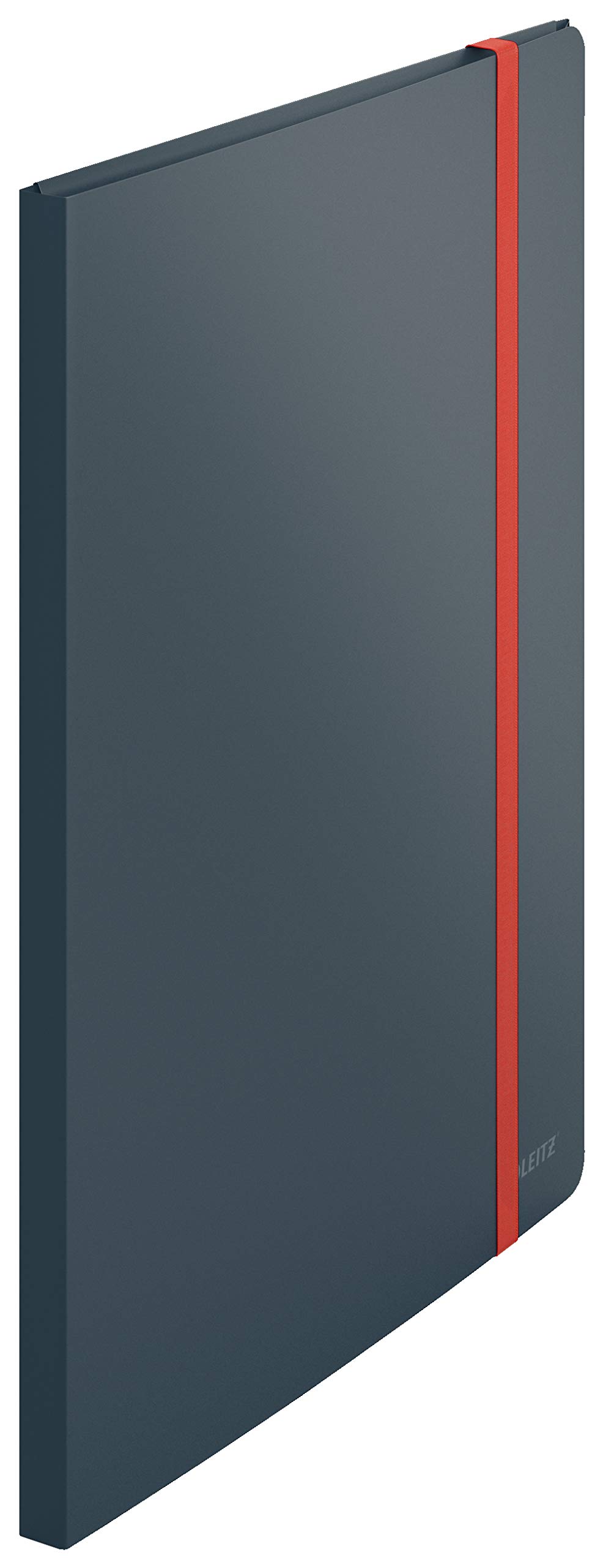 Leitz A4 Plus Display Book, 20 Pockets, 40 Sheet Capacity, Cosy Range, Velvet Grey, 46700089