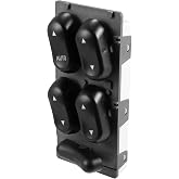 X AUTOHAUX F87Z-14529-AA Car Master Power Window Switch for Ford Explorer | Front Driver Side, for Ford Explorer 1998-2001, for Mercury Mountaineer 1998-2001