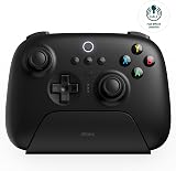 8Bitdo Ultimate 2.4G Wireless Controller Hall Effect Joystick Black with Dock view 1