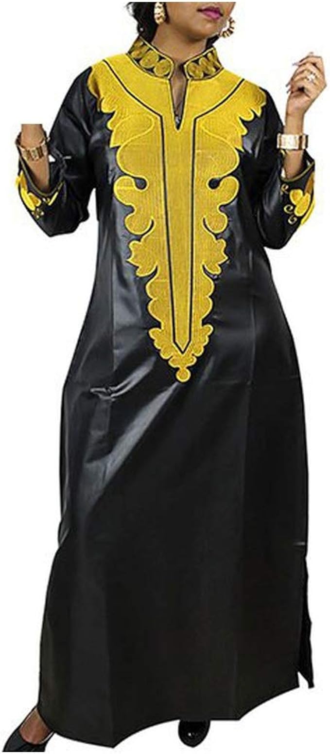 african long sleeve dresses