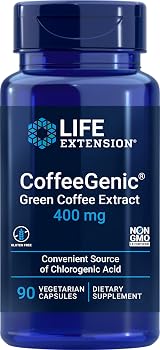 Life Extension CoffeeGenic Green Coffee Extract 400 mg 90 vcaps view 1