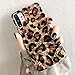 J.west Case for Galaxy Note 10+ Plus Luxury Sparkle Bling Translucent Leopard Print Soft Silicone Phone Case Cover for Girls Women Slim Design Pattern Protective Case for Note 10 Plus