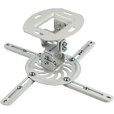 QualGear Qg-PM-002-Wht-S Projector Ceiling Mount Accessory , White