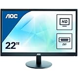 AOC 21.5 inch LED Monitor, DVI, VGA, Vesa E2270SWDN