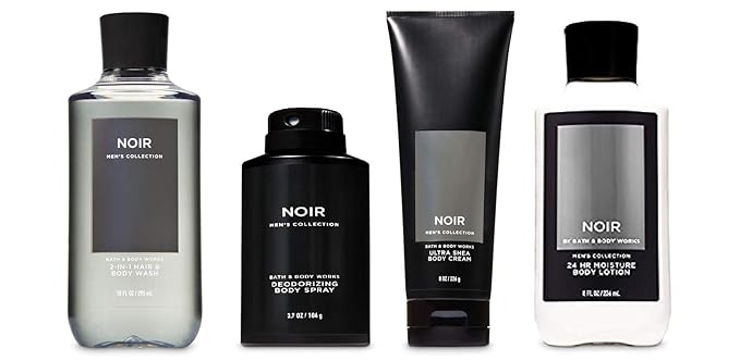 Bath & Body Works MEN'S COLLECTION Combo Set (NOIR)