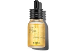 COSRX Propolis Ampoule, Glow Boosting Serum for Face with 73.5% Propolis Extract, 1.01fl.oz/30ml, Hydrating Essence for Sensitive Skin, Fine Lines, Uneven Skintone, Korean Skincare