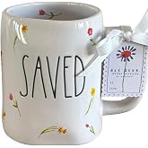 Rae Dunn inspirational/religious ceramic coffee mug. (Saved)