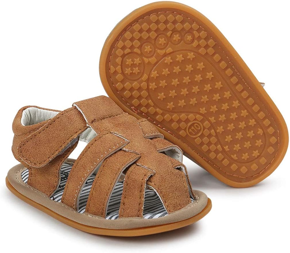  | Baby Boys Girls Sandals Anti-Slip Rubber Sole First Walker Prewalker Summer Shoes Infant Sandals for Toddler Girls | Sandals