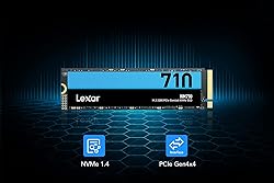 Lexar SSD M.2 2TB NM710 PCIe Gen4x4 NVMe