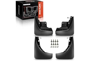 A-Premium Set of 4PCS Mud Flaps Splash Guards Mudguard Mudflap with Hardware Kits Accessory Compatible with Jeep Grand Cherok