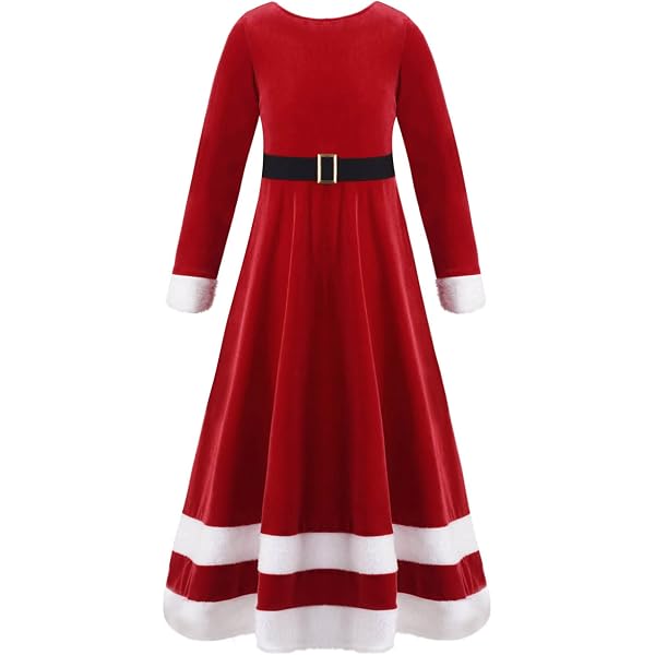 disney christmas dress Amazon.com: Disney Princess Frozen Minnie Mouse Girls Cosplay Christmas  Holiday Long Sleeve Hooded Santa Dress for Toddler to Big Kids Red:  Clothing, Shoes & Jewelry