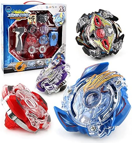 Bey Battle Burst God Evolution Battling Top Metal Fusion Starter Battle Evolution Attack Set with Launchers and Arena Included