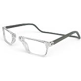 Clic Magnetic Reading Glasses - Nashi (S-XL) - Soft Headband | Neck Hanging Readers, Front Connect Design, Adjustable Temples, Secure Fit, Folds for Compact Storage
