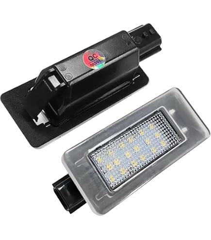 Amazon.com: 63267193294 Rear Bumper Number Plate Lamp Light For
