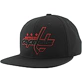 ZHATS NHL Unisex-Adult NHL Officially Licensed Adjustable Snapback Hat Flat Bill Z11 Black Element