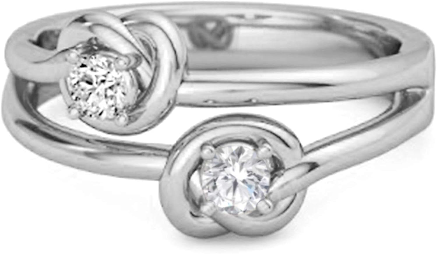 Amazon.com: Multi Choice Your Gemstone Love Knot 0.10 Cts 925 Sterling