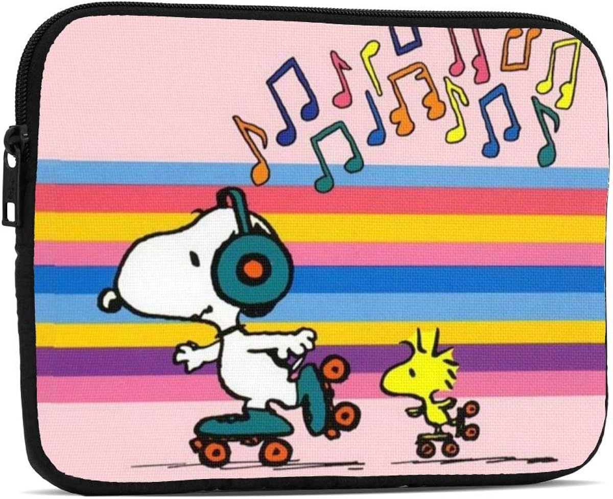Amazon 壁紙2スヌーピー Pcインナーバッグ タブレット用 360 保護 耐衝撃 Pcバッグ インナーバッグ 多機能 Pcケース 周辺小物収納 7 9インチ 9 7インチパソコンバッグ シューズ バッグ