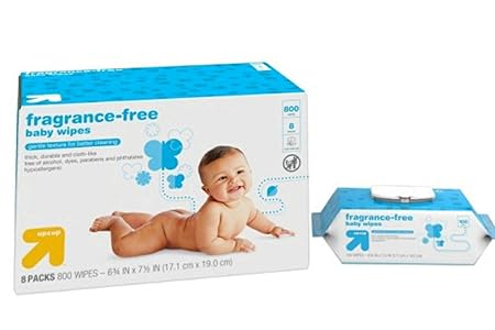 up and up fragrance free baby wipes
