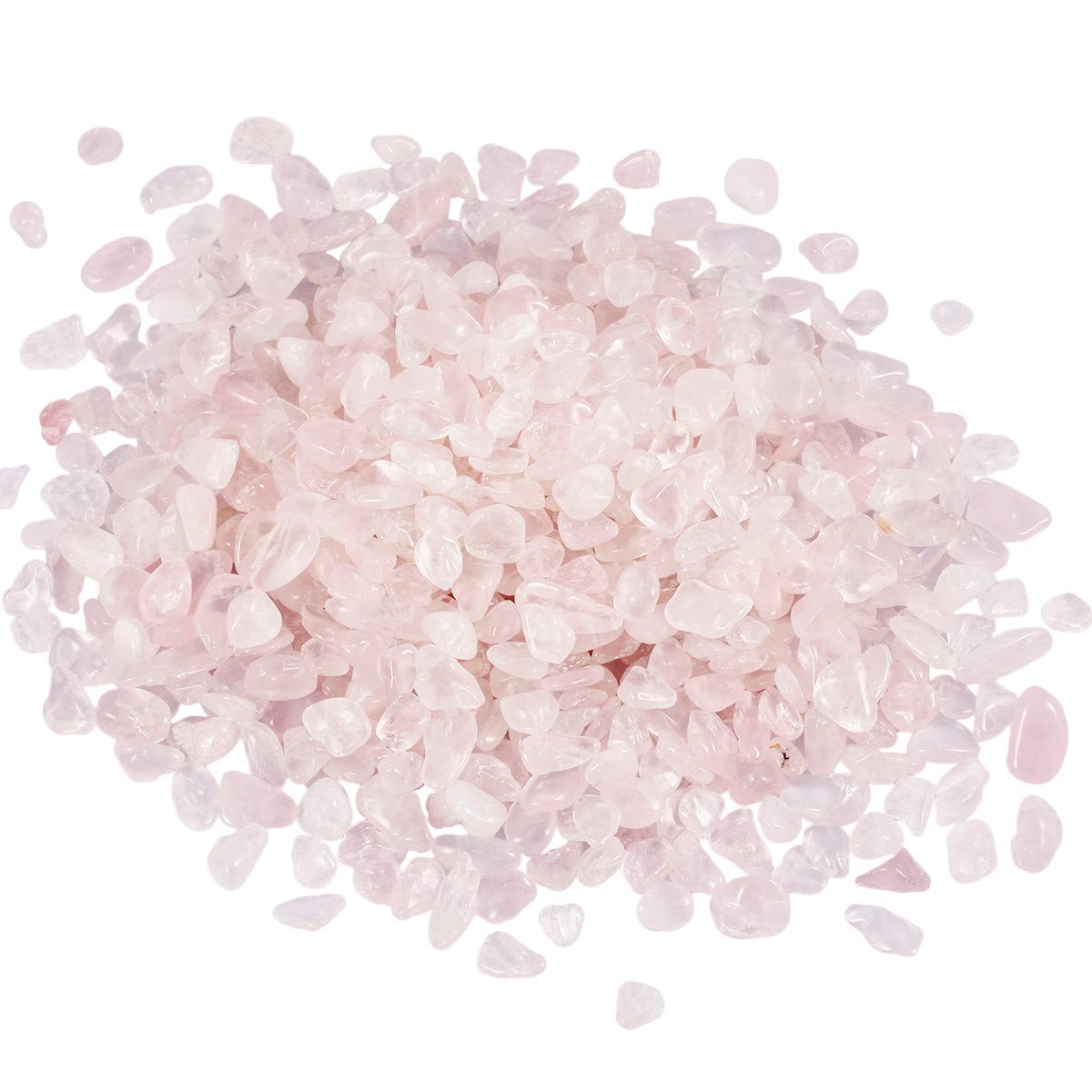 mookaitedecor 1 lb Tumbled Chip Stones Crushed Tumblestone Crystals Healing Home Decoration