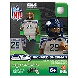 NFL Seattle Seahawks Richard Sherman Gen 2 Mini Figure, Small