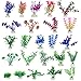 24 Pack Artificial Aquarium Plants