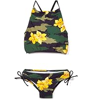 Kanu Surf Costume Intero A 2 Pezzi Tankini Per Ragazze – Daisy Beach Sport, Taglie Bambine - 5
