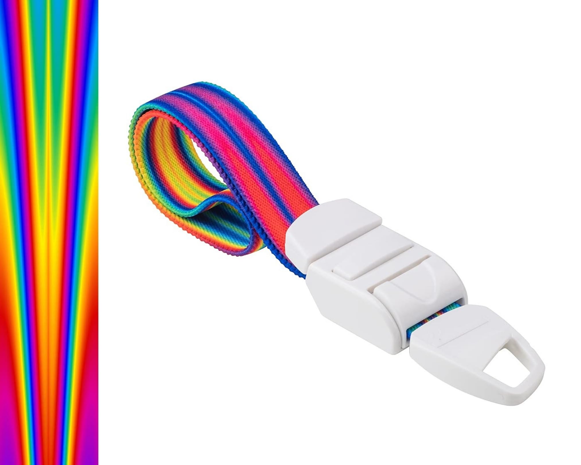 ROLSELEY Medical Tourniquet with ABSTRACT MULTICOLOUR RAINBOW ARROW V2 Pattern with ABS Plastic Buckle Latex Free Elastic Band Perfect for Doctors, Nurses, Students and Paramedics