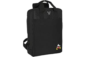 SAFTA Unisex Kid's Article Laptop Backpack 13.3''+USB Mickey Mouse Premium, Multicoloured, M