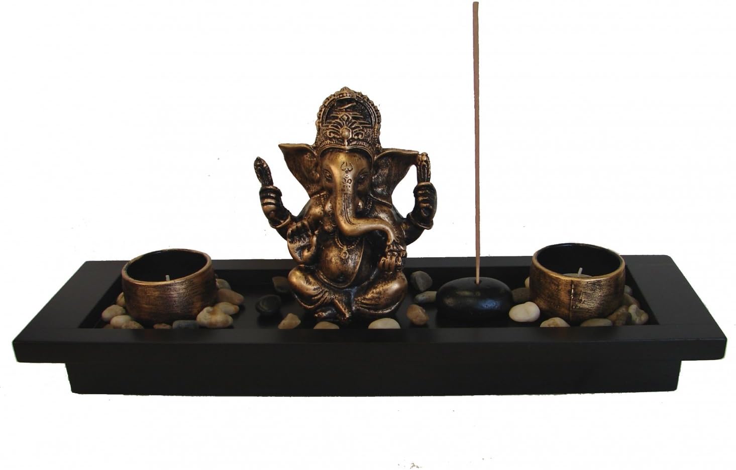 Feng Shui Import Zen Garden with Ganesh Statue