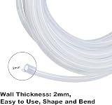 LAVMHAB Silicone Tube 8mm ID x 11mm OD, 1.5M Food Grade Clear Hose Flexible view 3