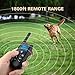 Mothca Dog Training Collar 2 Dogs with Remote 1800ft [2018 New Version] Waterproof Rechargeable with Beep/Vibration / Electric Shock Modes for Small Medium Large Dogs - No Problem Swimming/Shower