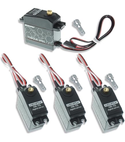 Amazon.com: Redcat Racing Hexfly Torque Spec Servo 2 Pack W