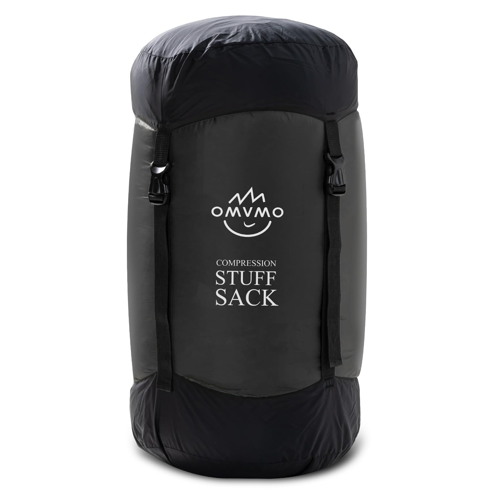 Photo 1 of OMVMO Sleeping Bag Stuff Sack, 11L/18L/30L/45L/52L Water-Resistant Compression Sack,Anti-Tear Ultra Light Nylon Storage Bag?Black/Yellow/Orange/Dark Blue/Dark Green/Sky Blue (Black, L/32L)
