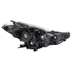 TRQ Driver & Passenger Side Headlight Assembly Set