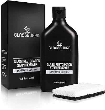 Glass Restoration Stain Remover 550ML with Scouring Pad