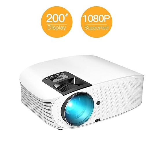 DBSCD Mini proyector portátil Pantalla LED de 1280 * 768P ...