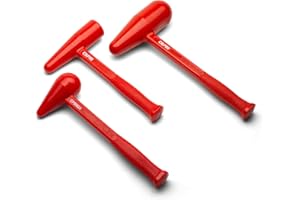 Capri Tools Bossing Dead Blow Hammer Set, 3-Piece, Made in USA