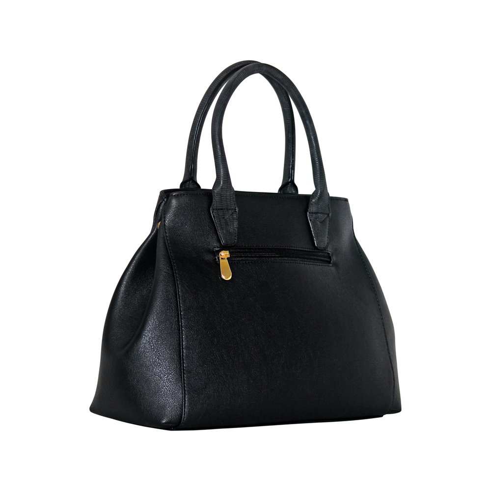caprese bernie women's satchel (black)