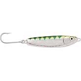 Luhr Jensen 4 Crippled Herring Nickel/Neon Green Back, 4oz (4751-400-0307)