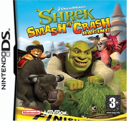 Shrek Smash 'N' Crash Racing (Nintendo DS)