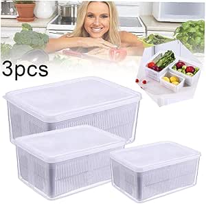 MaylFre Caja De Almacenamiento Frigorífico Conjunto, De 3 ...
