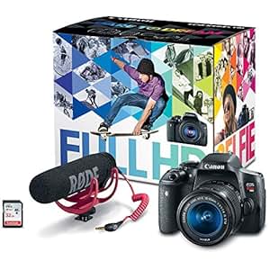 Amazon.com : Canon EOS Rebel T6i Video Creator Kit with 18