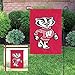 Party Animal NCAA Wisconsin Badgers Garden Flag