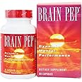 Natural Balance Brain Pep | Brain Function Supplement with Ginkgo Biloba, Kola Nut | Helps Support Improved Memory, Focus & Mental Clarity | 60 Capsules