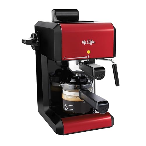 Coffee Steam Espresso Maker BVMC-ECM270R, Red in Oman Whizz